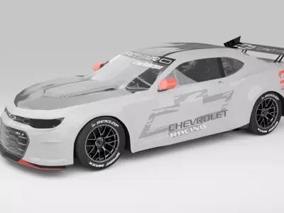 SUPERCAR 2023 Chevrolet Camaro 3D Model 3D model