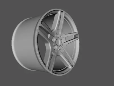 Whells Sport Low-poly 3D model