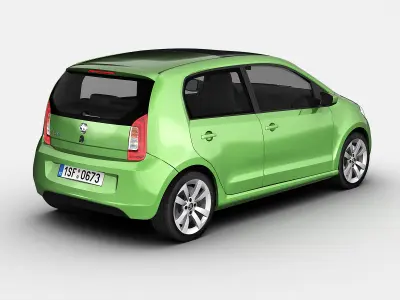 Skoda Citigo 2013 3D model