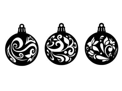 Christmas Ball Toy 3D print model