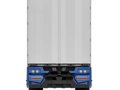 Shuttle Kamaz-3373 3D model