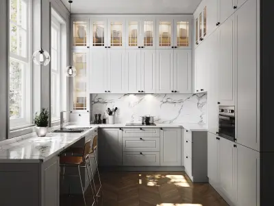 Victoria Kitchen - Scene Download 3D model