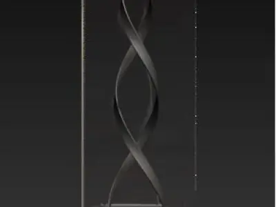 helical trophy Free 3D model