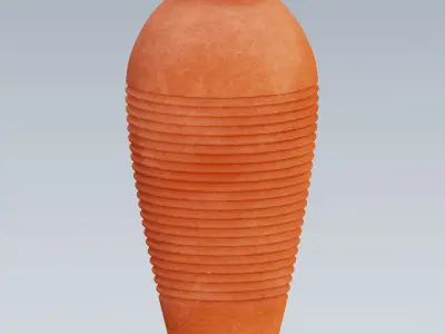 Garden urn planter25 3D model