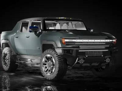 GMC Hummer EV 2024 3d model 3D model