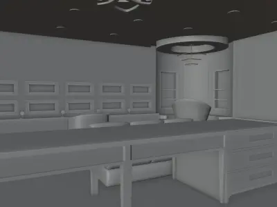 COSMETIC SHOP - LOW POLY - GAME-VR READY Low-poly 3D model