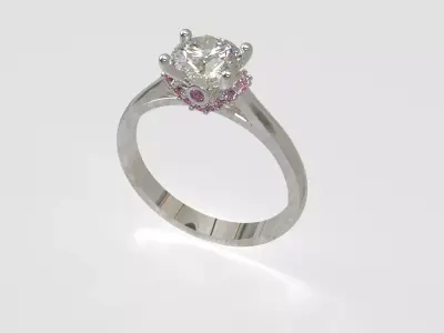 UNIQUE RING 3D print model