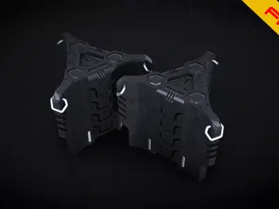 FREE SciFi Crate Free 3D model