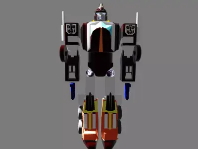 mux character Free 3D model