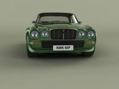 Jaguar XJ12C by Broadspeed 3D model
