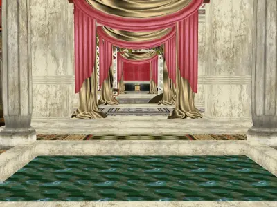 Roman house 3D model