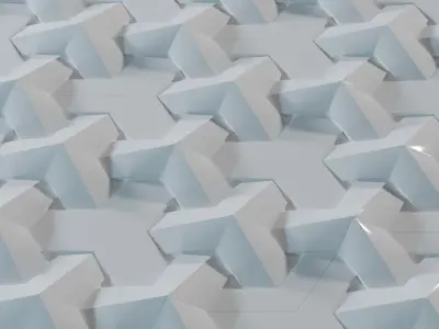 Modular Geometric Wall Panel  3D print model