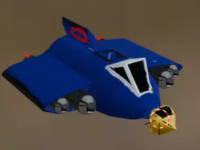 Space City Asset Pack 3D model