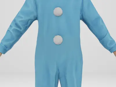 Clown Pack Low-poly 3D model