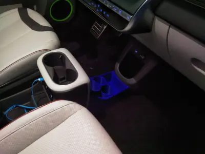 Center console cup holder Hyundai IONIQ 5 3D print model
