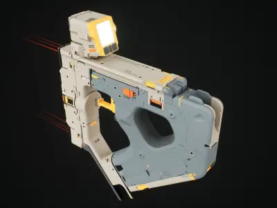 Plasma Cutter Low-poly 3D model