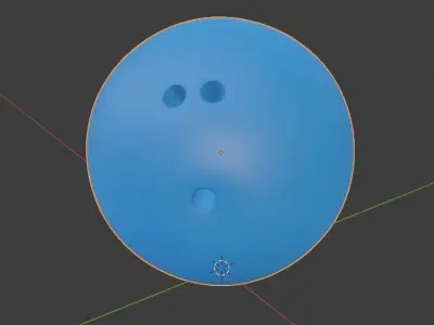 Bowling Ball 3D print model