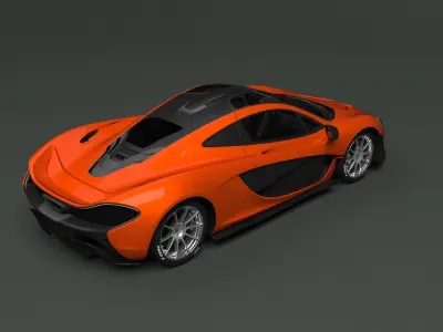 Mclaren P1 3D model