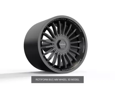 best seller rotiform wheels 3D Model Pack