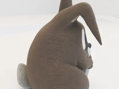 Rabbit Toy - Mony Bunny 3D model