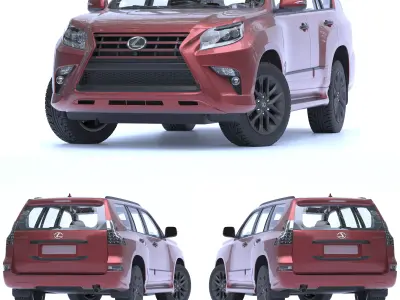 Lexus GX460 3D model buy