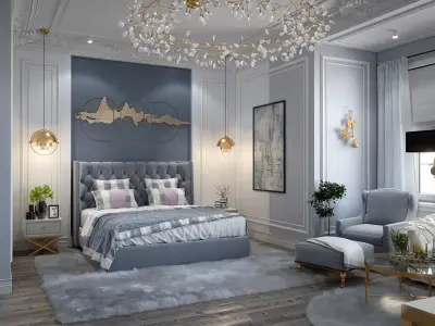 Master Bedroom 3D model