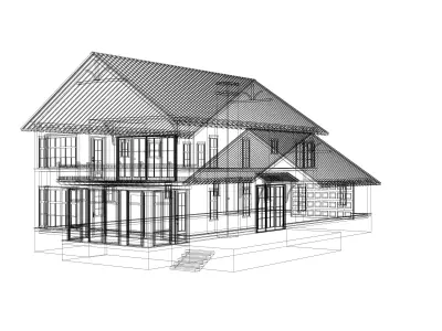 Beach House 12 -Archimple LLC 3D model