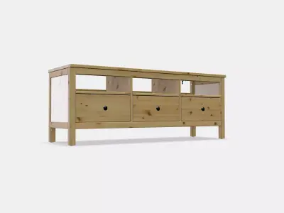 HEMNES TV bench 2 3D model