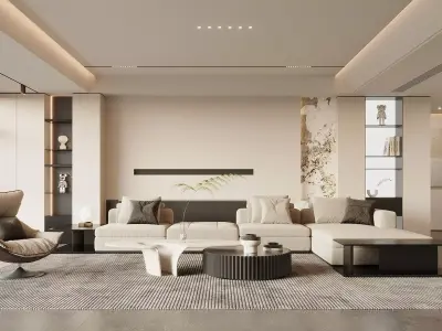 Luxury apartment 5 3D model