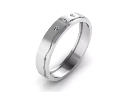 Jewelry Ring  3D print model 4