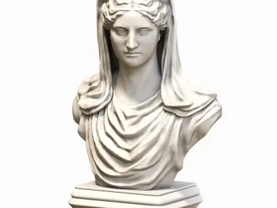 Demetra God 3D model