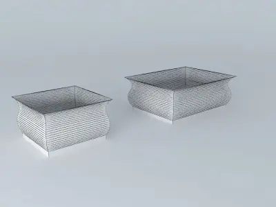 floreiras bowls Free 3D model