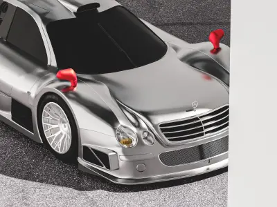 Mercedes-Benz AMG CLK GTRs 3D model
