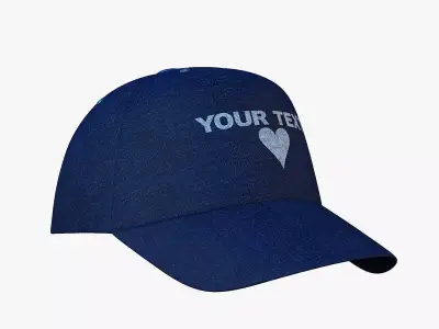 cap hat 3D model