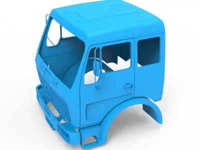 Mercedes Benz NG 1632 3D print model