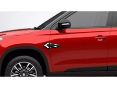 CAR EXTERIOR SIDE VENT GARNISH 3D print model