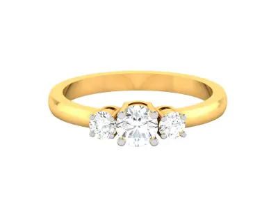 Women Engagement Ring 3dm STL FBX OBJ Render 3D print model