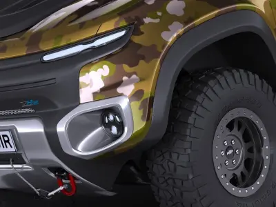 Chevrolet Colorado ZH2 CG 2017 3D model