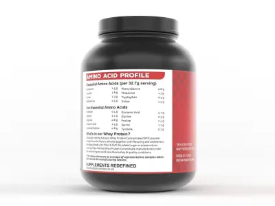 Protein Powder 3D model 177