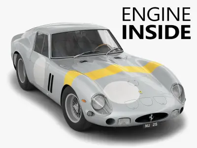 Ferrari 250 GTO - 4153GT - Complete 3D model