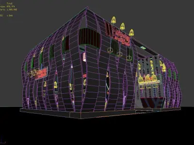 Exhibition - Area - 15X9-3DMAX2009-03 3D model