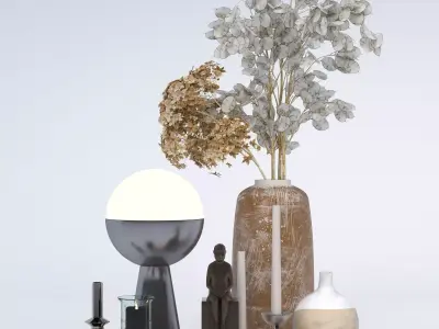 Decorative set 002 3D model