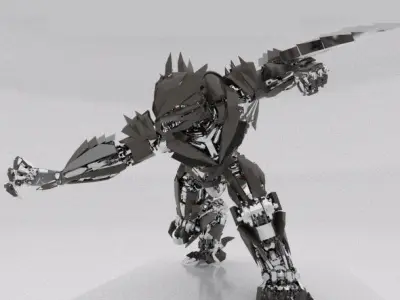 Transformers decepticon Eviscerator 3D model