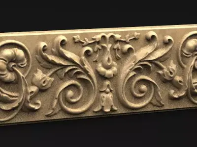 Decorative Panel 2   3D model 3D print model