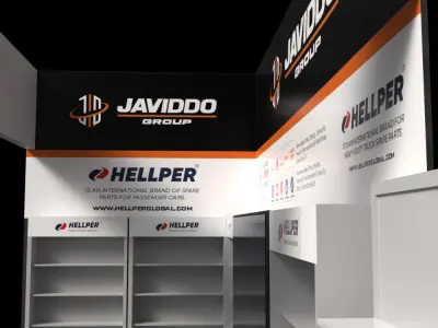 Stand Low-poly 3D model