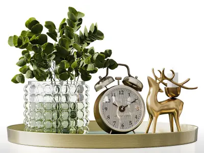 Decoration Set 02 3D model