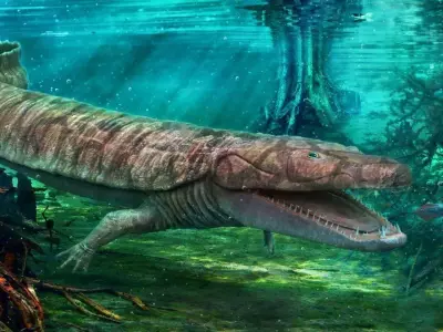 Greererpeton burkemorani Low-poly 3D model