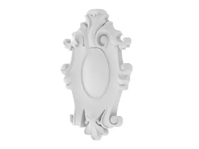 Cartouche Ornament 036 3D model
