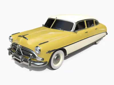 Generic 50s sedan 3D model