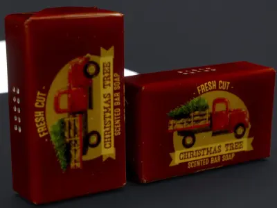 CHRISTMAS TREE SOAP 2024 3D model